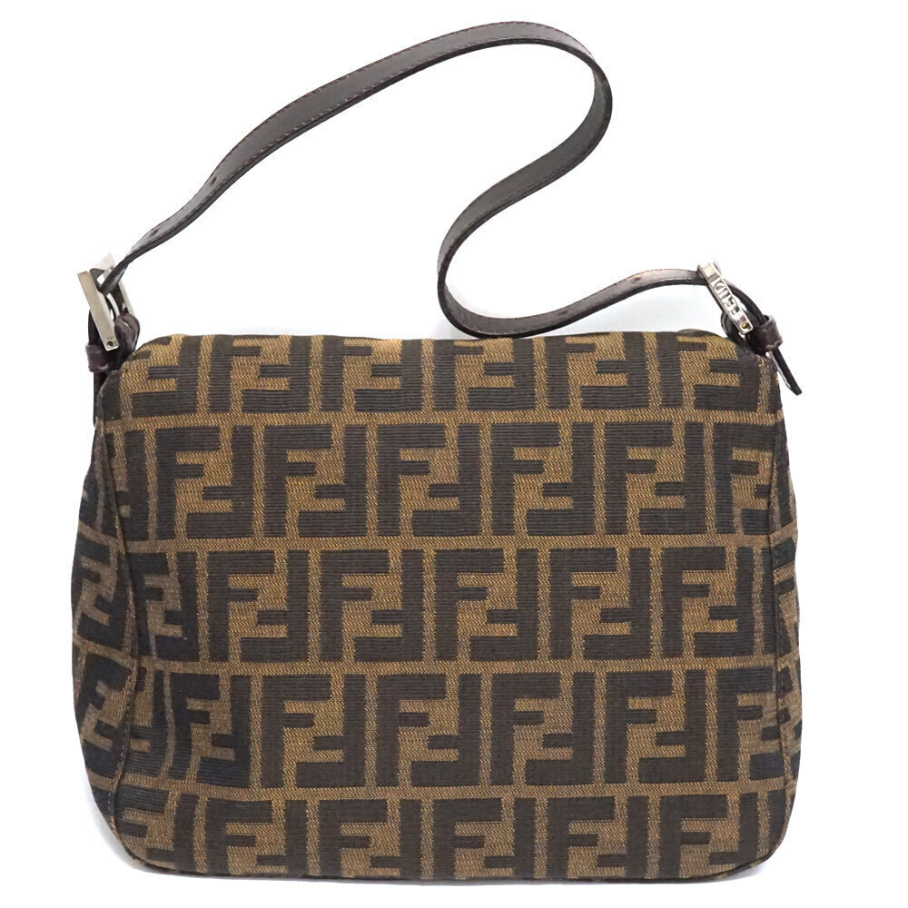 Fendi Bag Shoulder Zucca Black